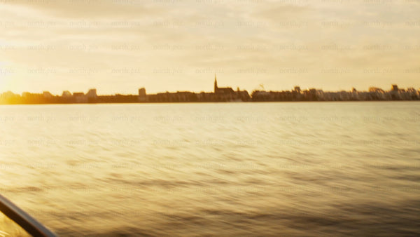 Summer sunset boat trip: Golden hour in Luleå archipelago