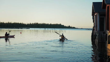 Kayaking in the Luleå Archipelago: A Tranquil Summer Evening in Sweden