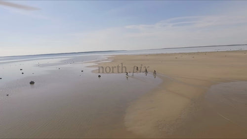 Summer fatbiking adventure on Sandön beach in Luleå