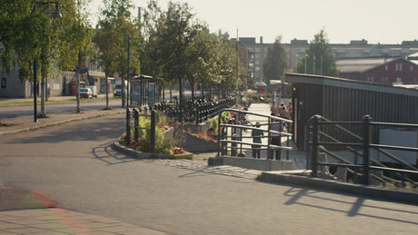 POV Driving in Luleå, Sweden: A Sunny Summer Day in the City