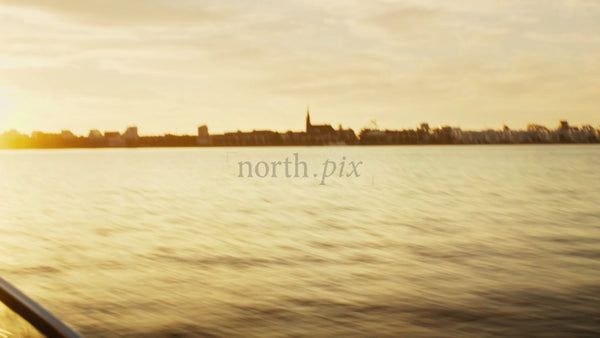 Summer Sunset Boat Trip: Golden Hour in Luleå Archipelago, Sweden
