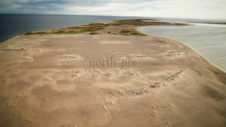 Aerial View of Skvalpen Archipelago: Summer Day in Lulea, Sweden