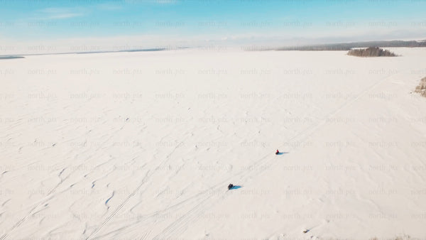 Winter in the Brändön archipelago, northern Sweden